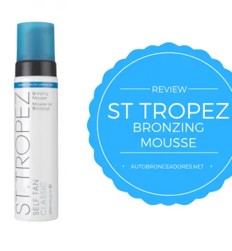 autobronceador en mousse saint tropez self tan