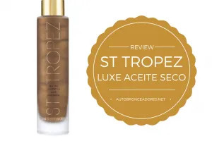 St tropez aceite autobronceador seco luxe