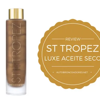 St tropez aceite autobronceador seco luxe