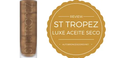 St tropez aceite autobronceador seco luxe