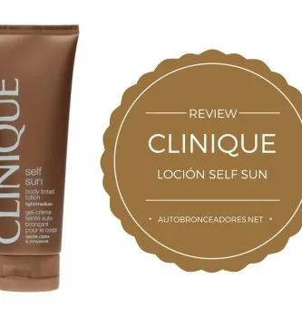 Clinique Self SUN loción autobronceadora opinión