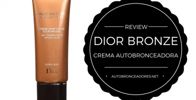 crema autobronceadora natural Cristian Dior opinión
