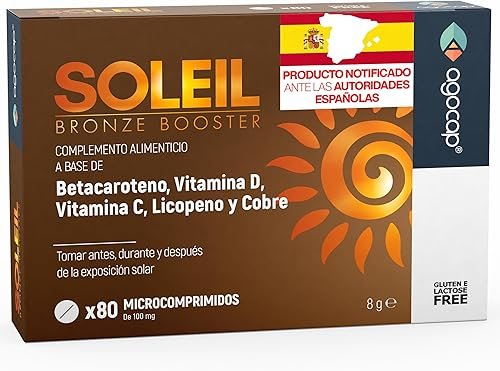 SOLEIL 80 tabletas con betacaroteno