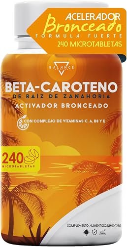 Acelerador Bronceado 240 comp. (8 meses)